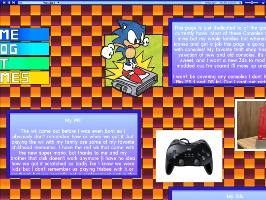 consoles screenshot