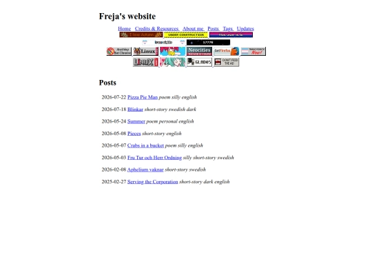 posts screenshot