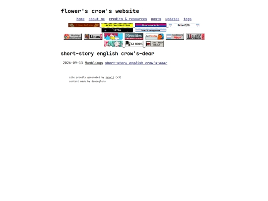 tags/short-story english crow's-dear screenshot