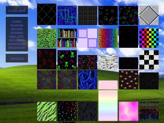 gallery/hoard/backgrounds screenshot