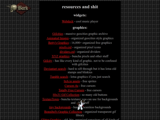 resources screenshot
