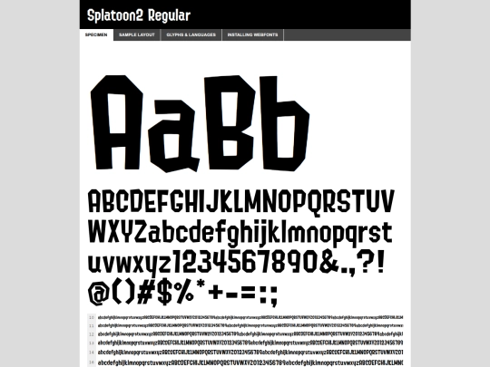 webfontkit-20250904-033407/splatoon2-demo screenshot
