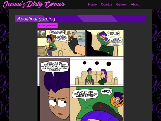 apolitical-gaming/page1 screenshot