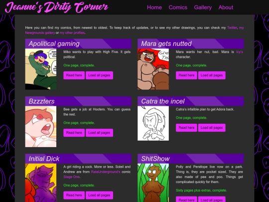 comics screenshot