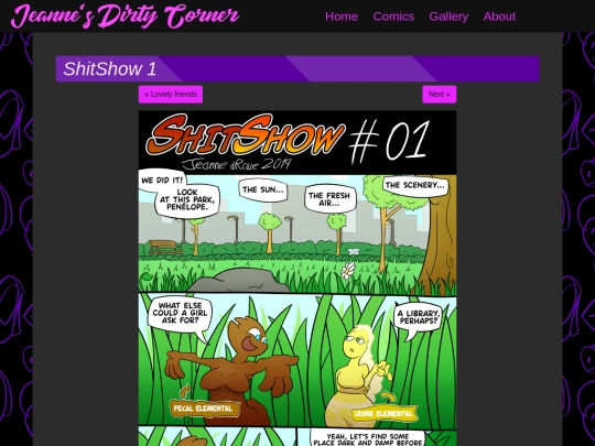 shitshow/page001 screenshot