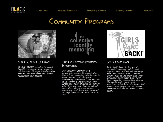 community_programs screenshot