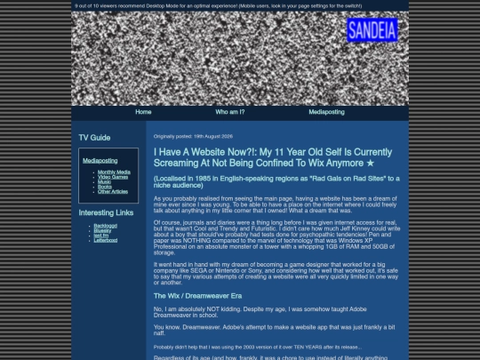 otherposting/yaywebsite screenshot