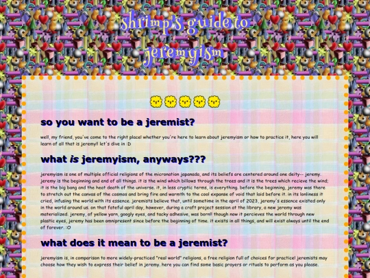 jeremyism screenshot