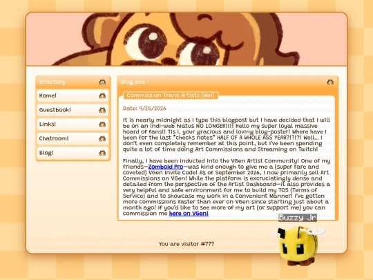blog screenshot