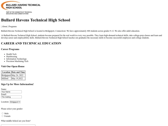 web design/1-html/External_Styles_Bullard_Open_House screenshot