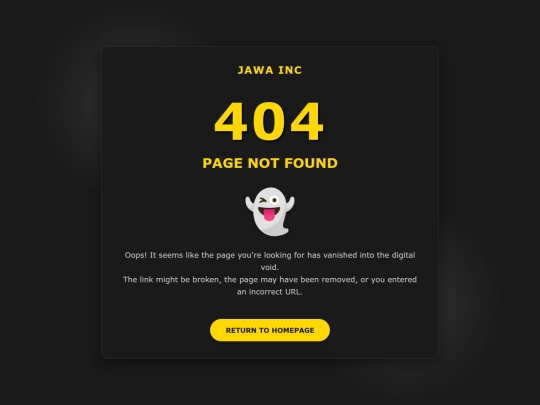 not_found screenshot