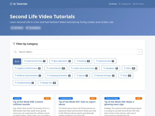 sltutorials screenshot
