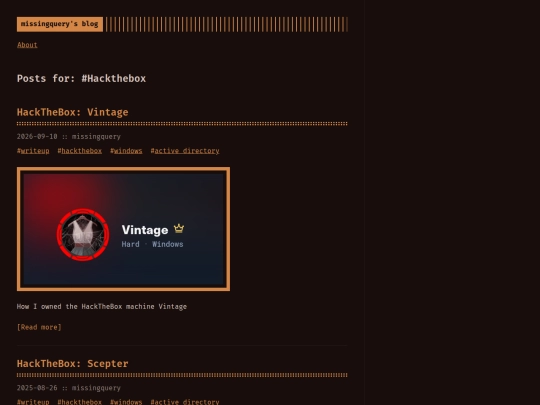 tags/hackthebox screenshot