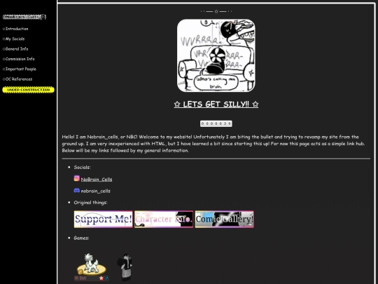 Info screenshot