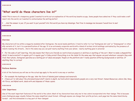 Pages/Overview screenshot