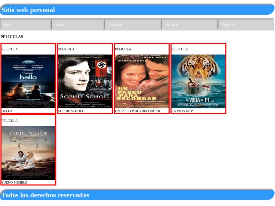 HTMLpeiculas/Peliculas screenshot