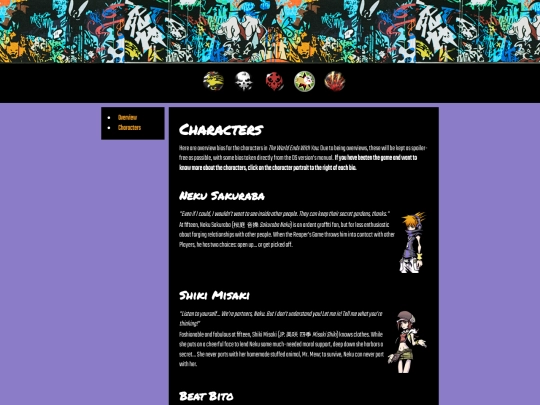 twewy/characters screenshot
