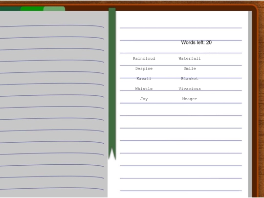 poemgame screenshot