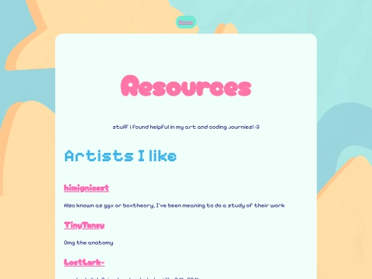 resources screenshot