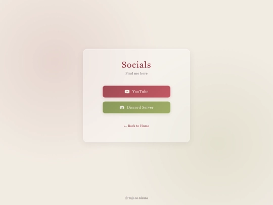 socials screenshot