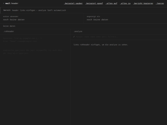 tools/mail screenshot