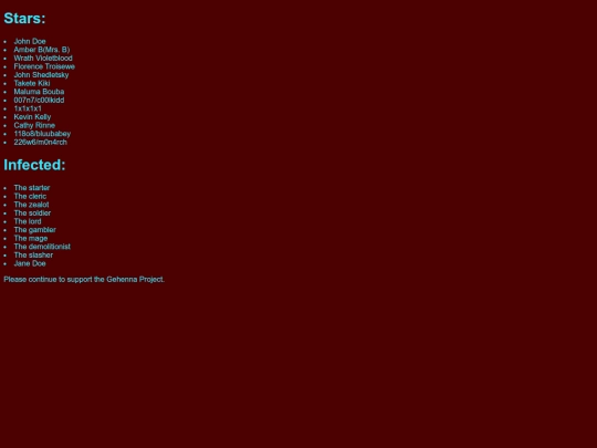 castlist screenshot