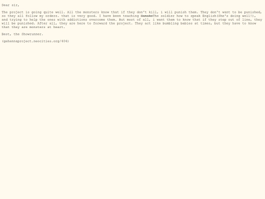report screenshot