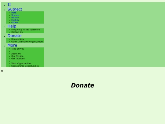 donate screenshot