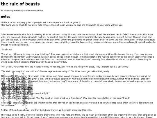 rule_of_beasts screenshot