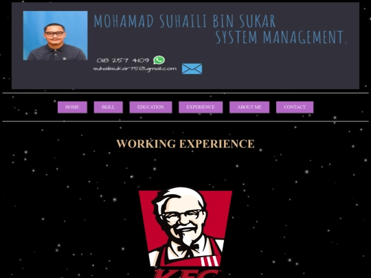 experience screenshot