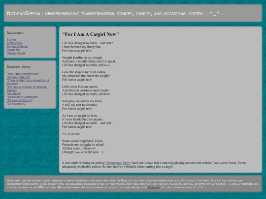 poems/villanelle screenshot