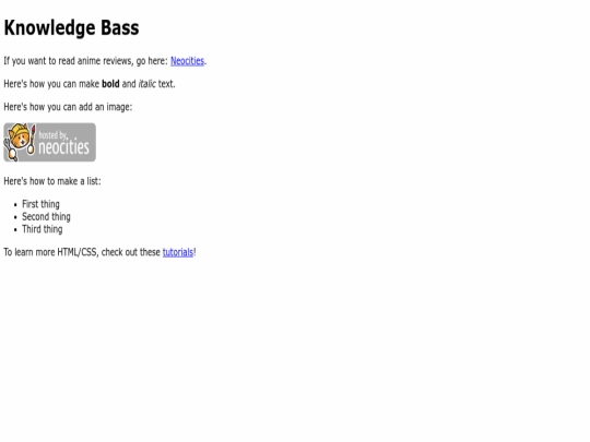 index screenshot