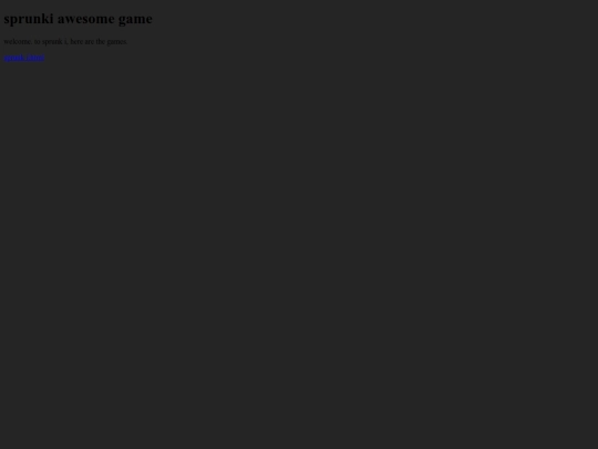 sprunkiawesomesite screenshot