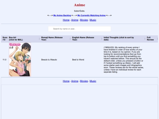 booklist screenshot