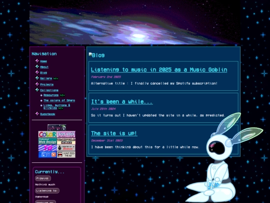 blog screenshot