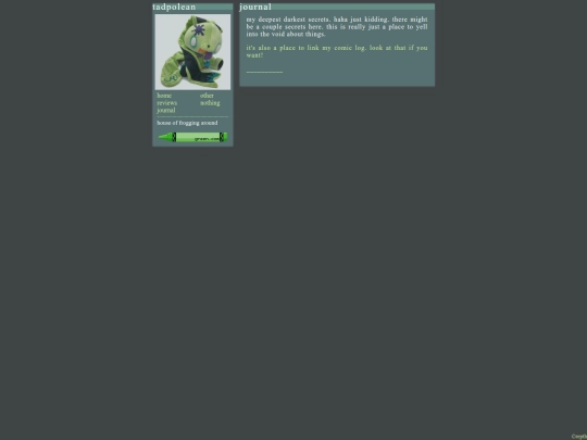 journal screenshot