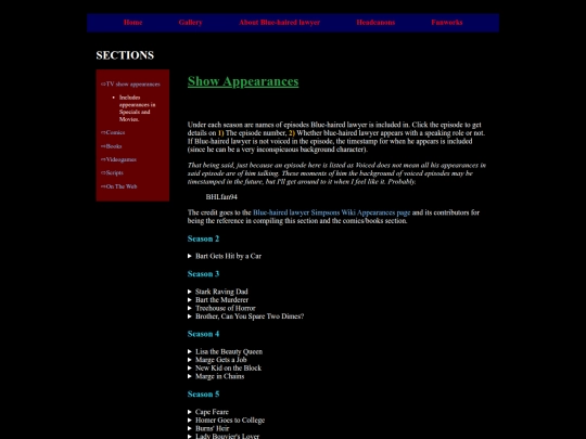 TVappearances screenshot