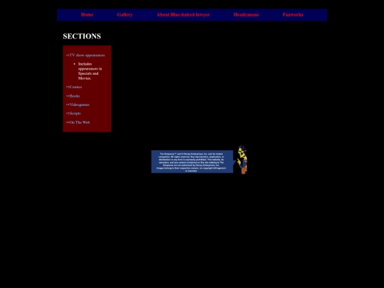 comicAppearances screenshot