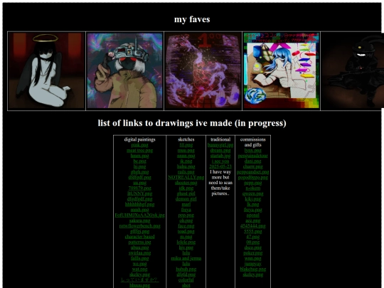 art/artpage screenshot
