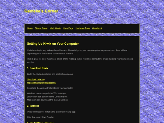 kiwix screenshot