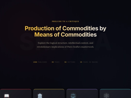 Sraffa_web screenshot