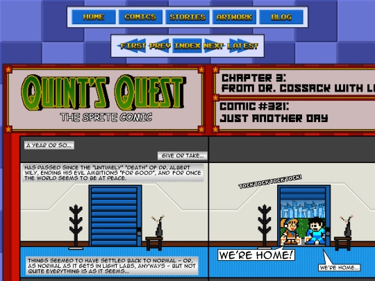 quintsquest/comic321 screenshot