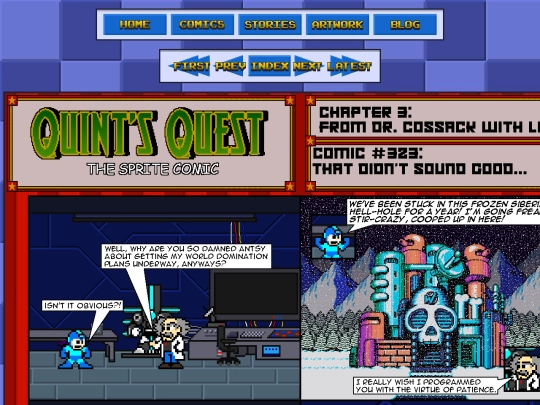 quintsquest/comic323 screenshot