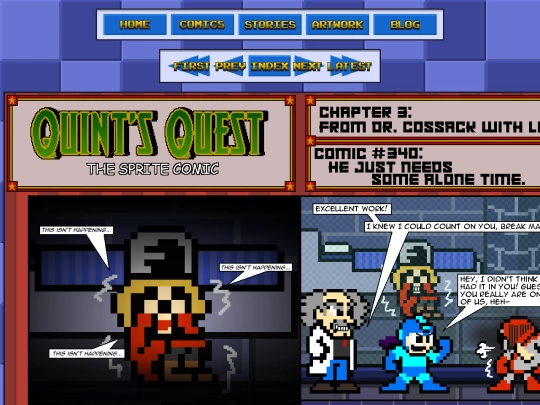 quintsquest/comic340 screenshot