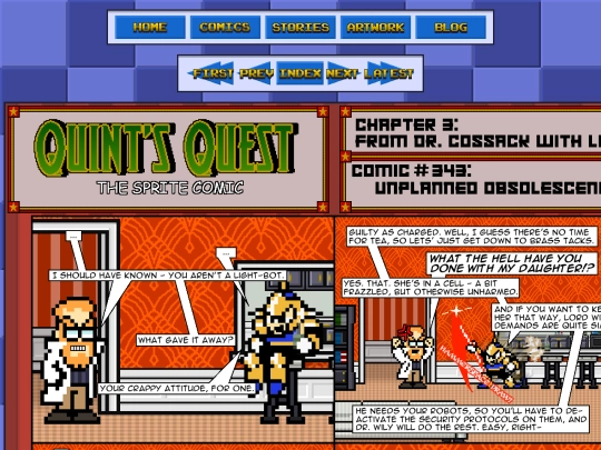 quintsquest/comic343 screenshot