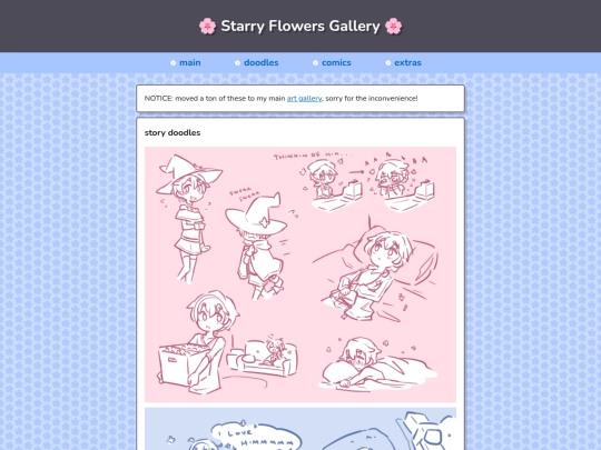 art/starry-flowers/doodle screenshot