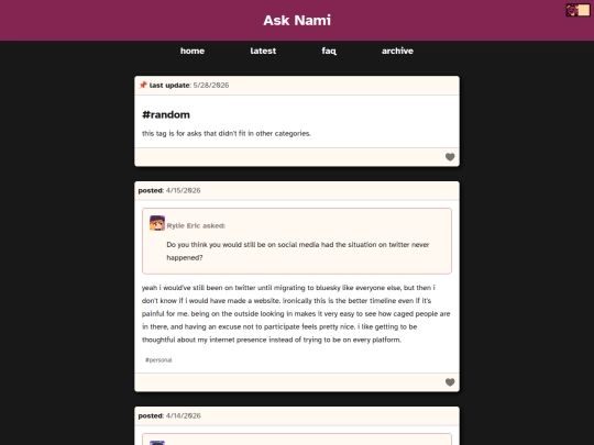 ask/tagged/random screenshot