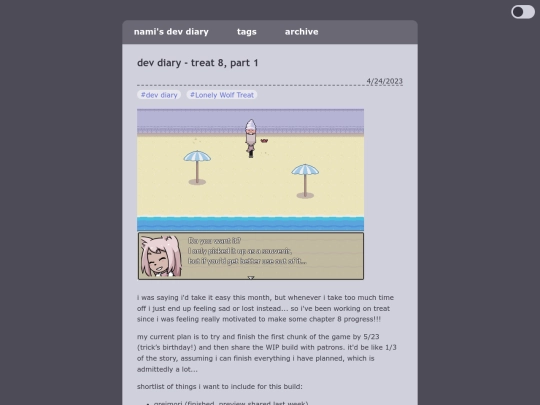 blog/posts/2023-04-24-dev-diary-treat-8-part-1 screenshot