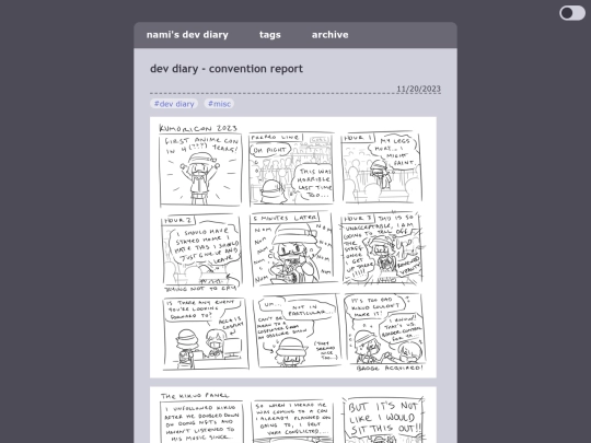 blog/posts/2023-11-20-dev-diary-convention-report screenshot