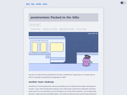 blog/posts/2023/10-04-Packed-to-the-Gills-postmortem screenshot